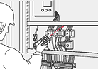 Inspeccion de cables electricos y transformadores con el termometro PT-7